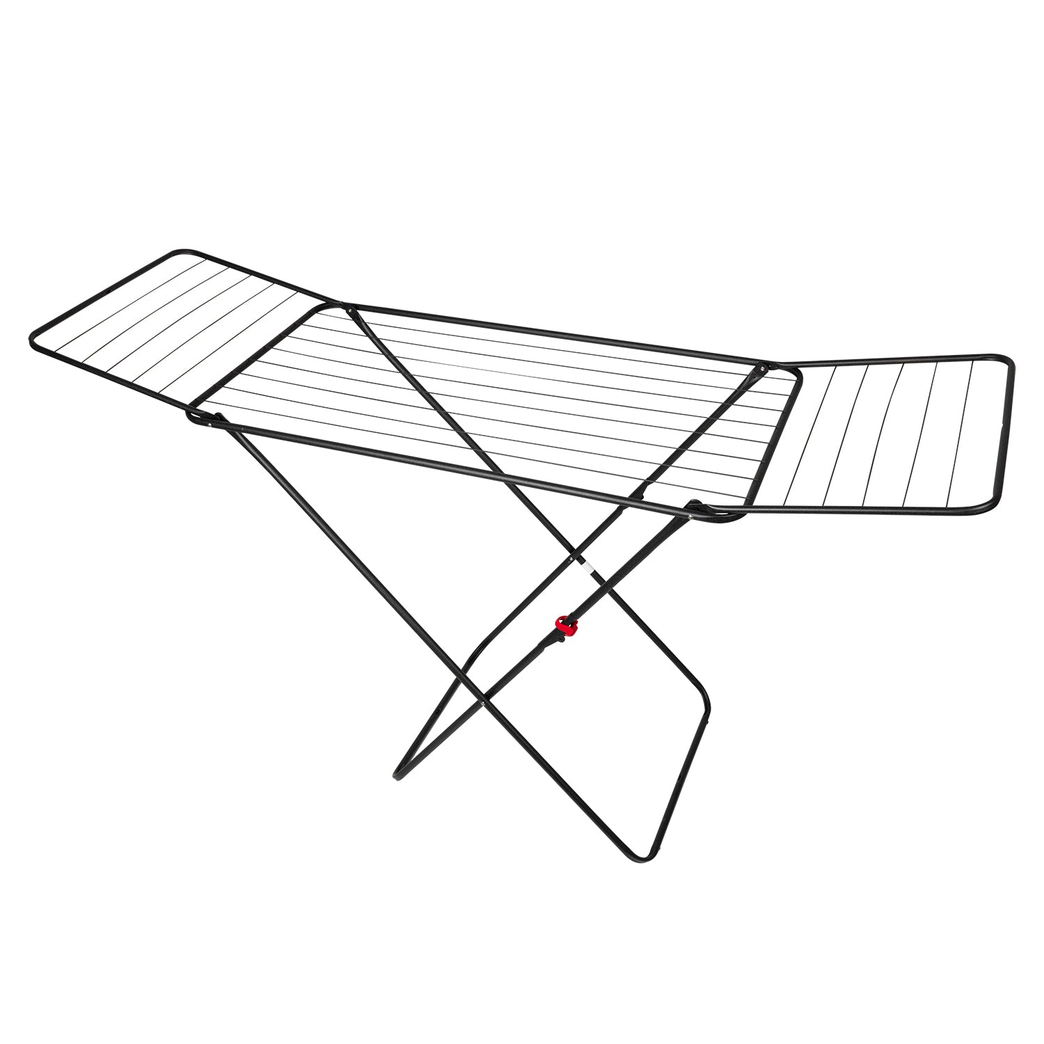 VESTIAMO CASA - Stendibiancheria Jet 3 in acciaio verniciato Nero - 18 metri di stenditura